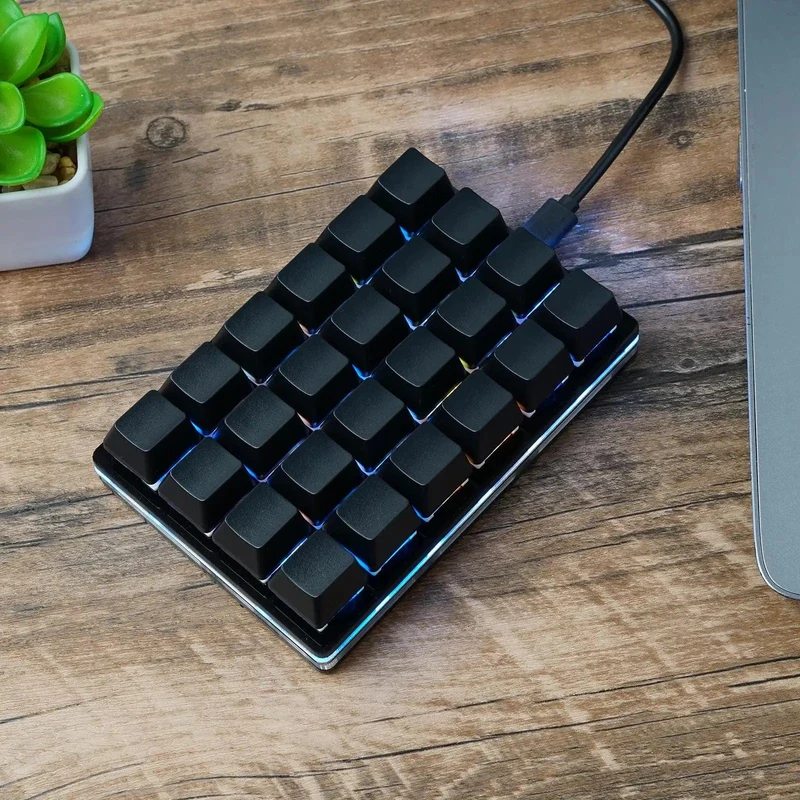 Mini USB Custom Mechanische Tastatur 2/3/4/6/9/12/16/24 Tasten Gaming Tastatur Sayo Gerät Tastenkombination Programmierbare Tastatur Tasten Makro