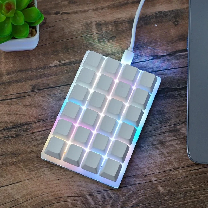 Mini USB Custom Mechanische Tastatur 2/3/4/6/9/12/16/24 Tasten Gaming Tastatur Sayo Gerät Tastenkombination Programmierbare Tastatur Tasten Makro