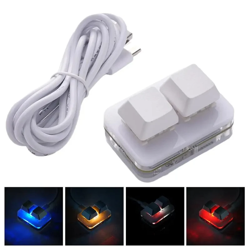Mini USB Custom Mechanische Tastatur 2/3/4/6/9/12/16/24 Tasten Gaming Tastatur Sayo Gerät Tastenkombination Programmierbare Tastatur Tasten Makro