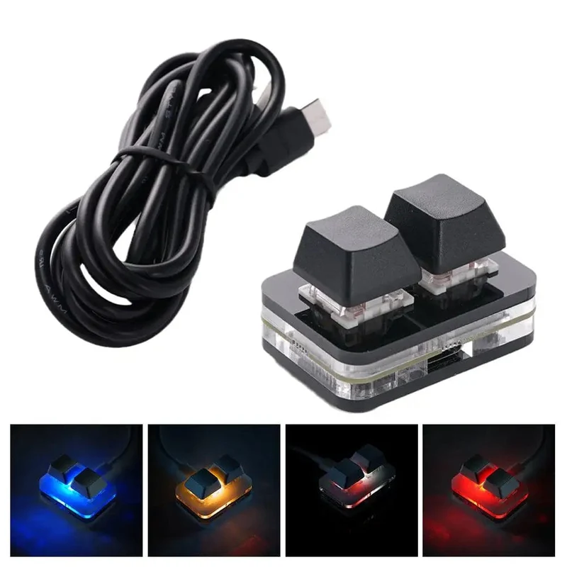 Mini USB Custom Mechanische Tastatur 2/3/4/6/9/12/16/24 Tasten Gaming Tastatur Sayo Gerät Tastenkombination Programmierbare Tastatur Tasten Makro
