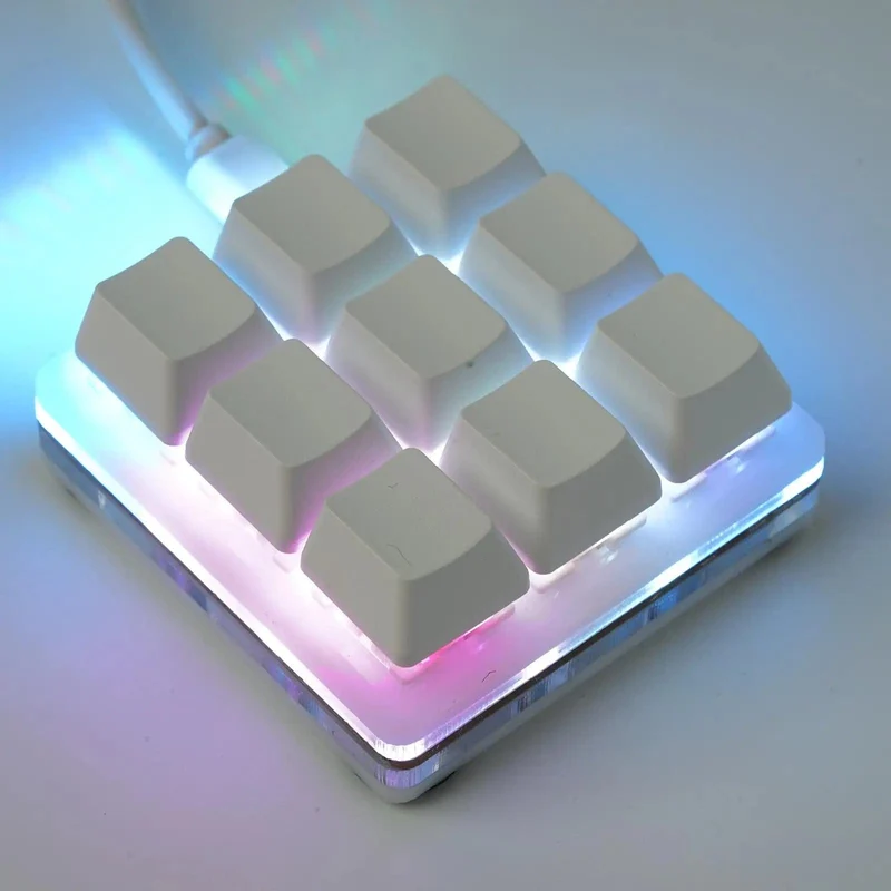 Mini USB Custom Mechanische Tastatur 2/3/4/6/9/12/16/24 Tasten Gaming Tastatur Sayo Gerät Tastenkombination Programmierbare Tastatur Tasten Makro