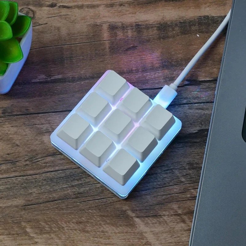 Mini USB Custom Mechanische Tastatur 2/3/4/6/9/12/16/24 Tasten Gaming Tastatur Sayo Gerät Tastenkombination Programmierbare Tastatur Tasten Makro