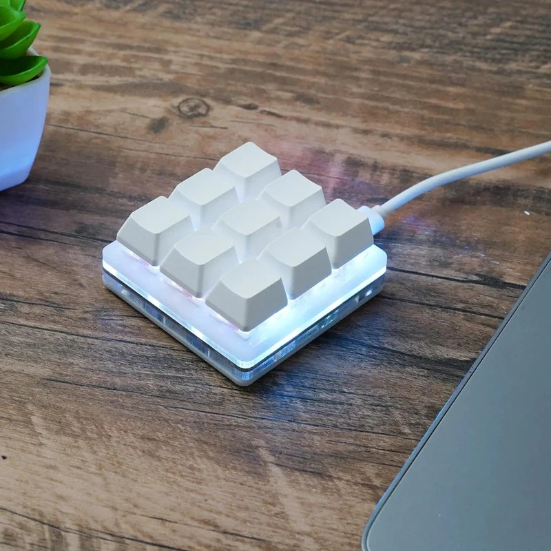 Mini USB Custom Mechanische Tastatur 2/3/4/6/9/12/16/24 Tasten Gaming Tastatur Sayo Gerät Tastenkombination Programmierbare Tastatur Tasten Makro