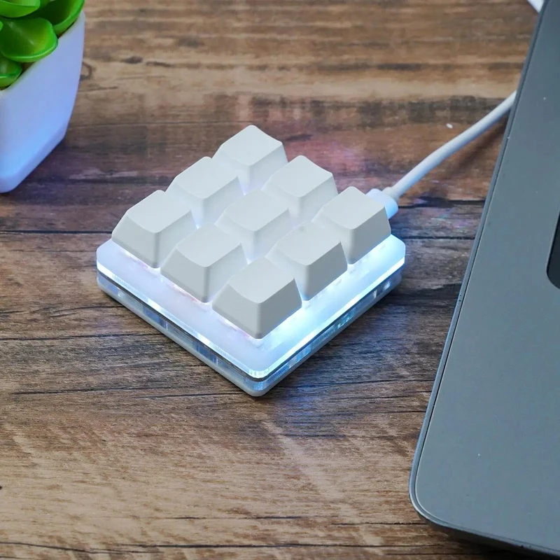 Mini USB Custom Mechanische Tastatur 2/3/4/6/9/12/16/24 Tasten Gaming Tastatur Sayo Gerät Tastenkombination Programmierbare Tastatur Tasten Makro