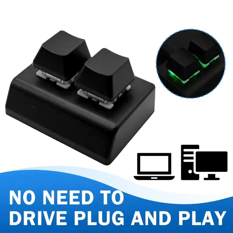 Mini USB Custom Mechanische Tastatur 2/3/4/6/9/12/16/24 Tasten Gaming Tastatur Sayo Gerät Tastenkombination Programmierbare Tastatur Tasten Makro