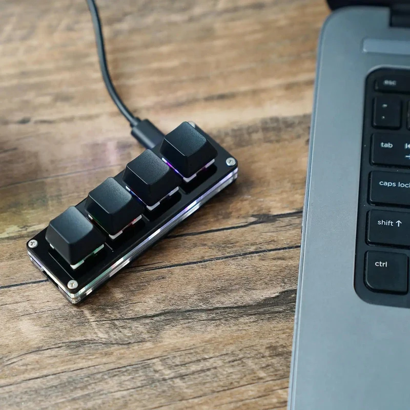 Mini USB Custom Mechanische Tastatur 2/3/4/6/9/12/16/24 Tasten Gaming Tastatur Sayo Gerät Tastenkombination Programmierbare Tastatur Tasten Makro
