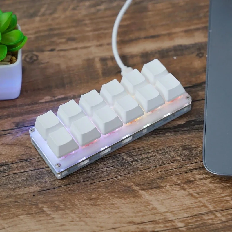 Mini USB Custom Mechanische Tastatur 2/3/4/6/9/12/16/24 Tasten Gaming Tastatur Sayo Gerät Tastenkombination Programmierbare Tastatur Tasten Makro