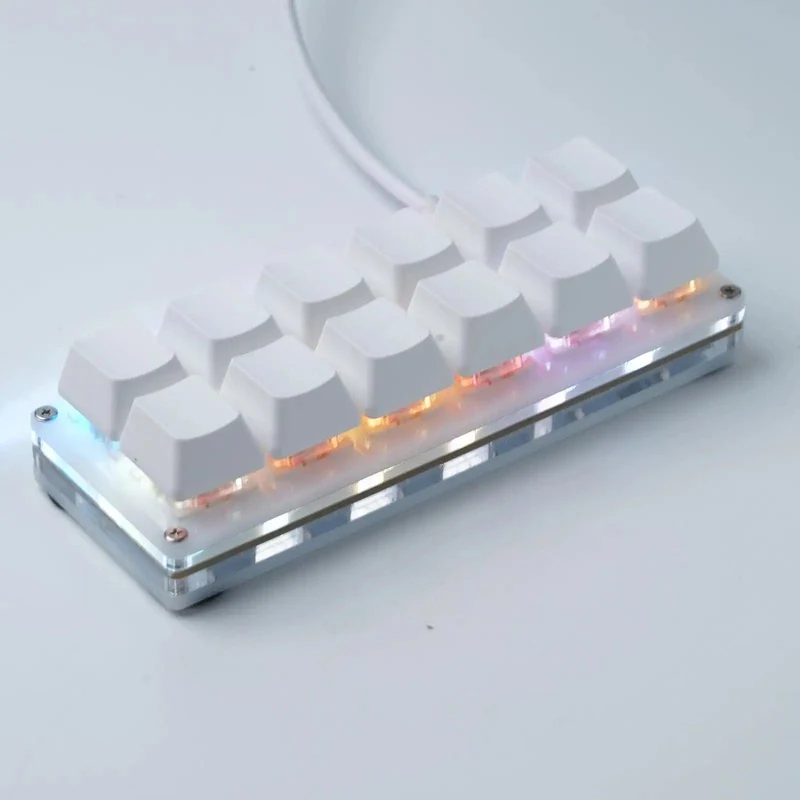 Mini USB Custom Mechanische Tastatur 2/3/4/6/9/12/16/24 Tasten Gaming Tastatur Sayo Gerät Tastenkombination Programmierbare Tastatur Tasten Makro