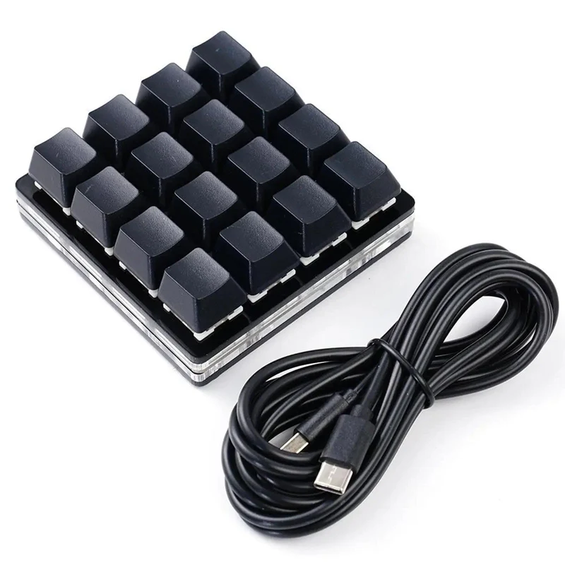 Mini USB Custom Mechanische Tastatur 2/3/4/6/9/12/16/24 Tasten Gaming Tastatur Sayo Gerät Tastenkombination Programmierbare Tastatur Tasten Makro
