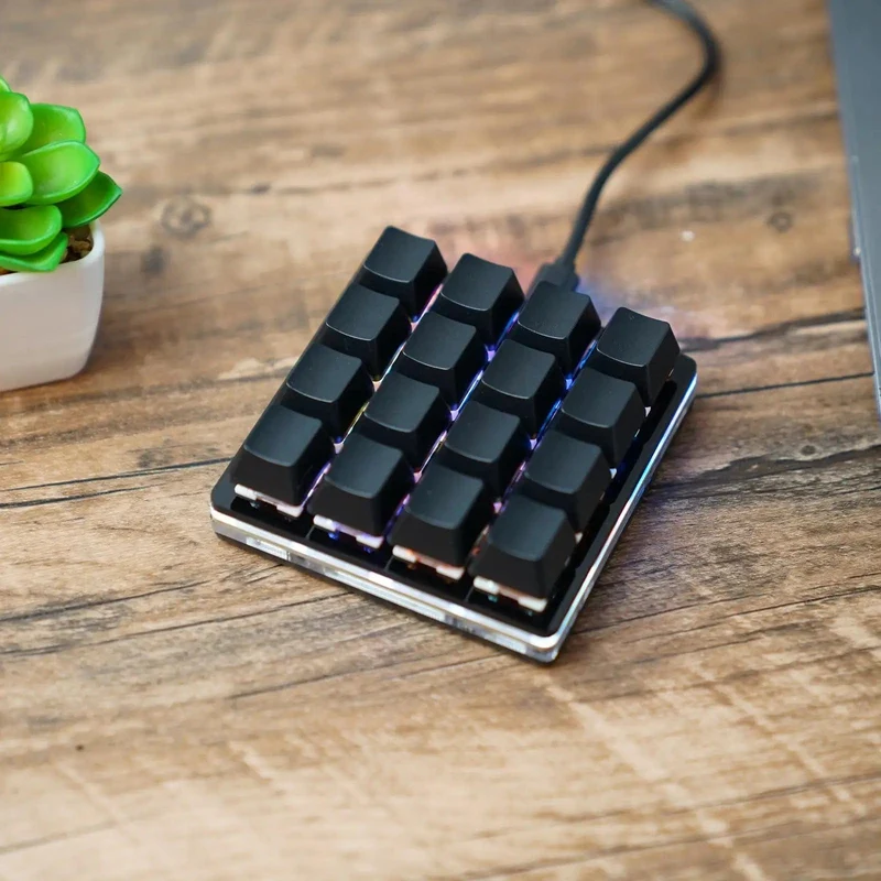 Mini USB Custom Mechanische Tastatur 2/3/4/6/9/12/16/24 Tasten Gaming Tastatur Sayo Gerät Tastenkombination Programmierbare Tastatur Tasten Makro