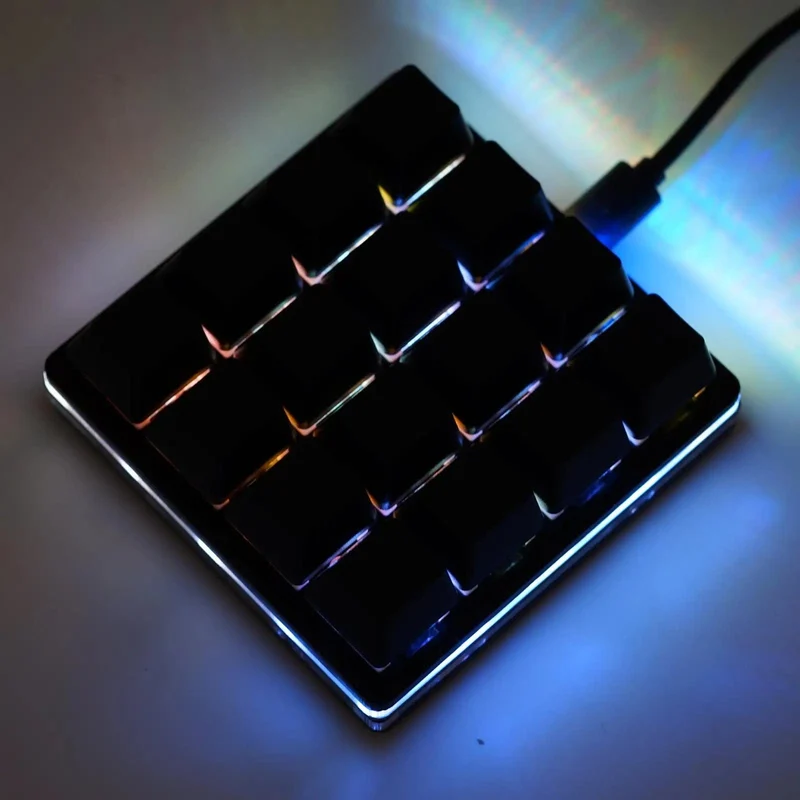 Mini USB Custom Mechanische Tastatur 2/3/4/6/9/12/16/24 Tasten Gaming Tastatur Sayo Gerät Tastenkombination Programmierbare Tastatur Tasten Makro
