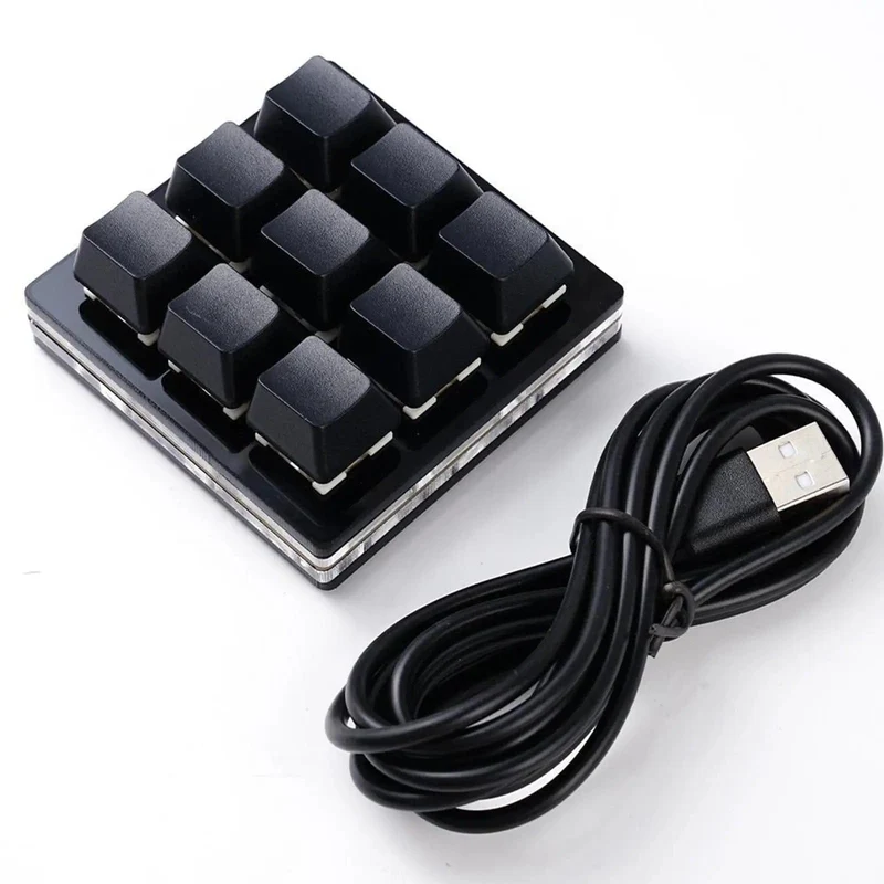 Mini USB Custom Mechanische Tastatur 2/3/4/6/9/12/16/24 Tasten Gaming Tastatur Sayo Gerät Tastenkombination Programmierbare Tastatur Tasten Makro
