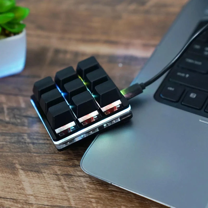 Mini USB Custom Mechanische Tastatur 2/3/4/6/9/12/16/24 Tasten Gaming Tastatur Sayo Gerät Tastenkombination Programmierbare Tastatur Tasten Makro