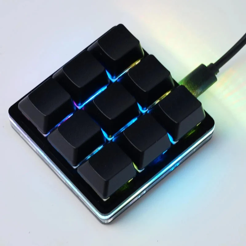 Mini USB Custom Mechanische Tastatur 2/3/4/6/9/12/16/24 Tasten Gaming Tastatur Sayo Gerät Tastenkombination Programmierbare Tastatur Tasten Makro