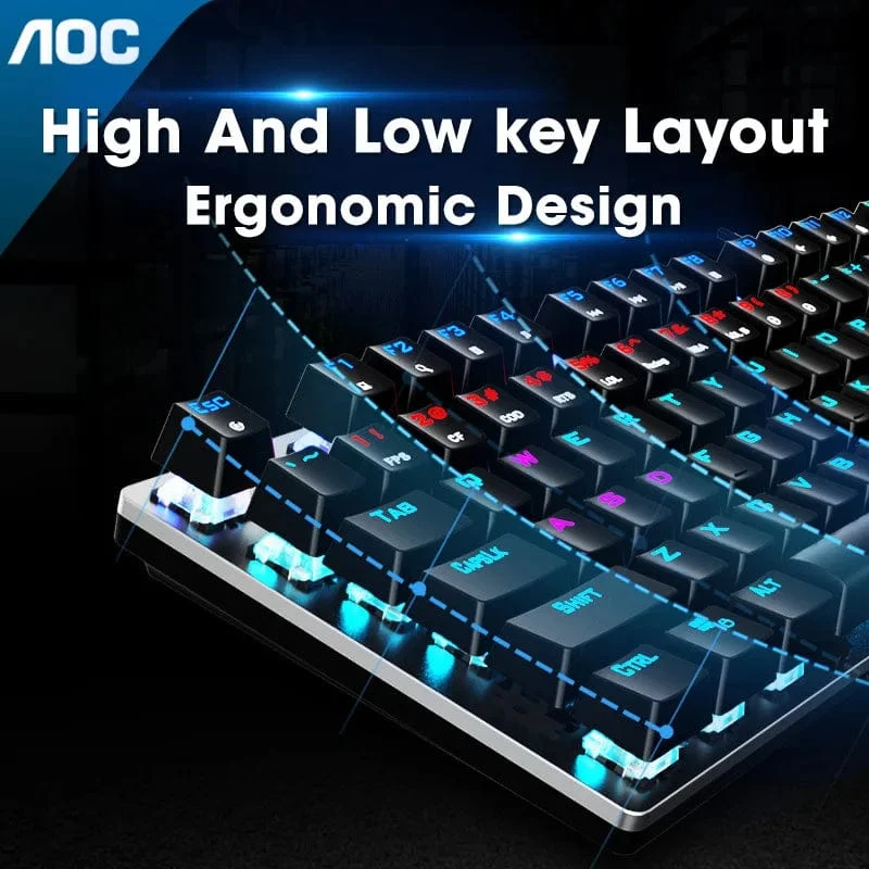 GK410 Mechanische Tastatur mit 104 Tasten und Hot-Swap-Metallplatte, RGB-Licht, Grün/Schwarz/Tee, Redaxis, berührungsfreie Gaming-Computertastatur