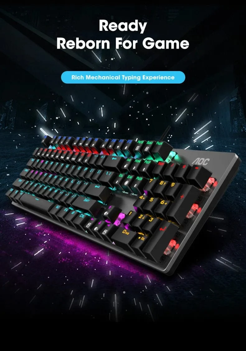GK410 Mechanische Tastatur mit 104 Tasten und Hot-Swap-Metallplatte, RGB-Licht, Grün/Schwarz/Tee, Redaxis, berührungsfreie Gaming-Computertastatur