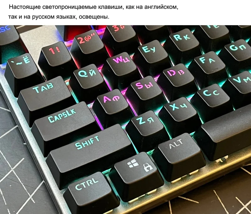 GK410 Mechanische Tastatur mit 104 Tasten und Hot-Swap-Metallplatte, RGB-Licht, Grün/Schwarz/Tee, Redaxis, berührungsfreie Gaming-Computertastatur