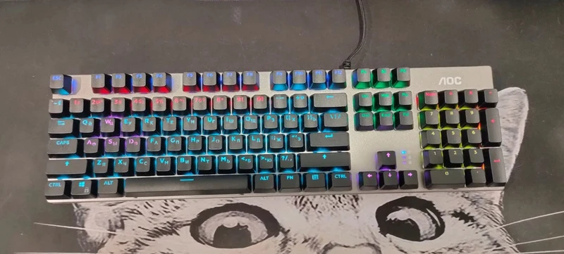GK410 Mechanische Tastatur mit 104 Tasten und Hot-Swap-Metallplatte, RGB-Licht, Grün/Schwarz/Tee, Redaxis, berührungsfreie Gaming-Computertastatur