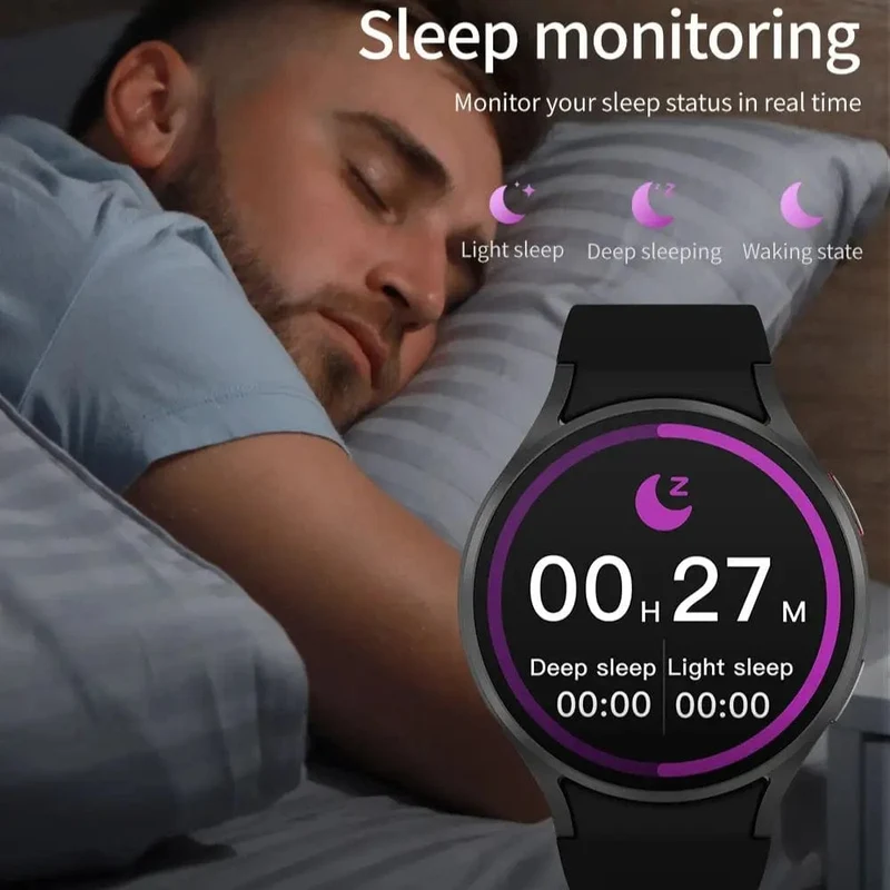 2024 neue Smart Watch 24H Herzfrequenz Gesundheitsmonitor NFC GPS Tracker IP68 Sportuhr Männer Frauen für Galaxy Watch 6 Smartwatches