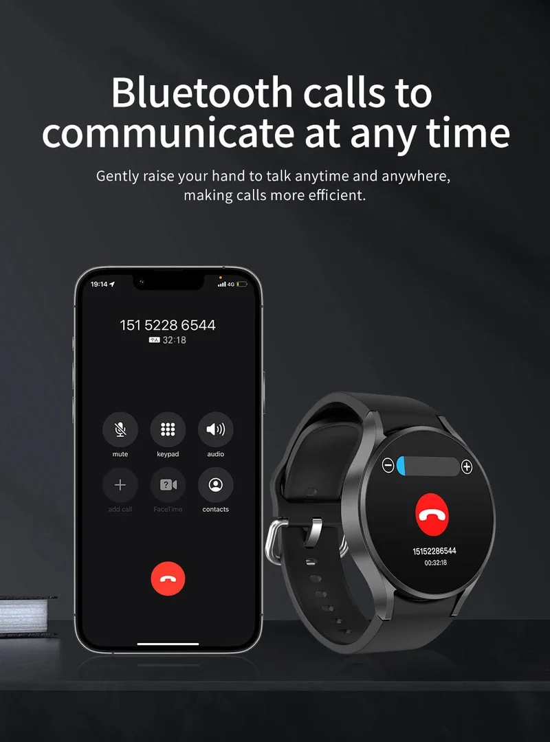 2024 neue Smart Watch 24H Herzfrequenz Gesundheitsmonitor NFC GPS Tracker IP68 Sportuhr Männer Frauen für Galaxy Watch 6 Smartwatches