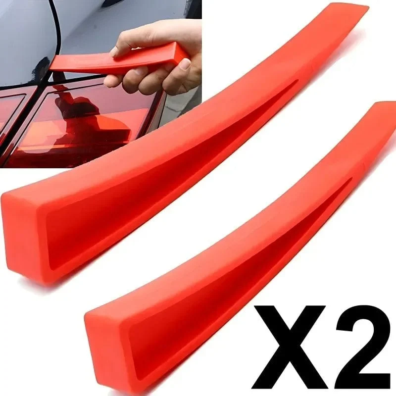 Universal-Brecheisen-Vergrößerer, Autotür, Radmulde, Autokarosserie, Fensterkeil, Werkzeug zum Entfernen von Dellen, Kunststoff, Rot, Reparatur-Handwerkzeuge