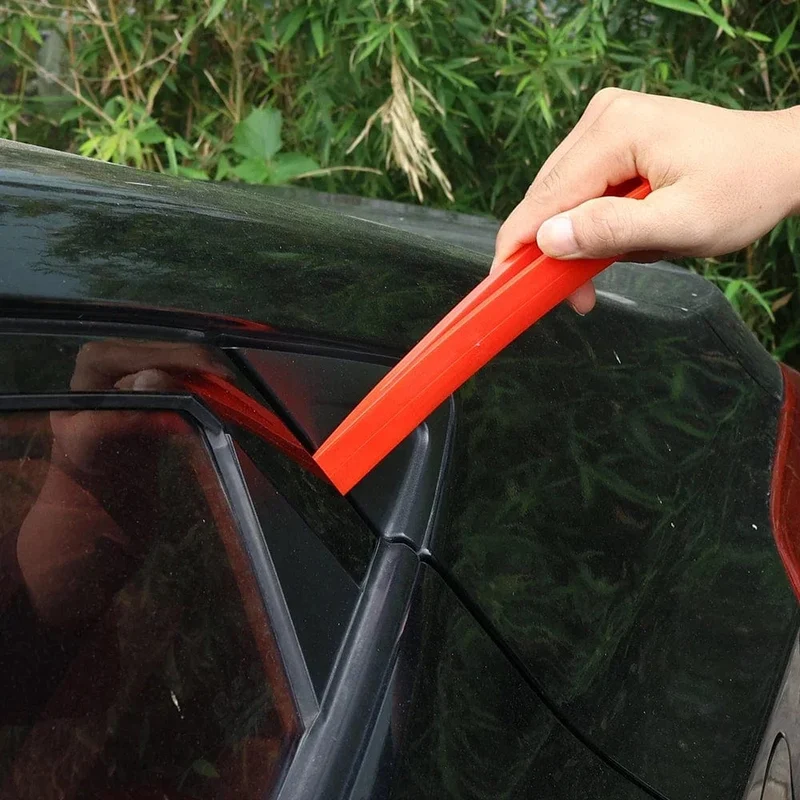 Universal-Brecheisen-Vergrößerer, Autotür, Radmulde, Autokarosserie, Fensterkeil, Werkzeug zum Entfernen von Dellen, Kunststoff, Rot, Reparatur-Handwerkzeuge
