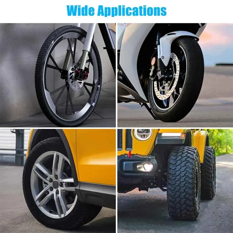 Reifenreparaturflicken, 100 Stück, rund, 45 mm, universelle Schlauchflicken, Reparaturwerkzeug, schnelle Kaltflicken für Auto, Fahrrad, Motorrad