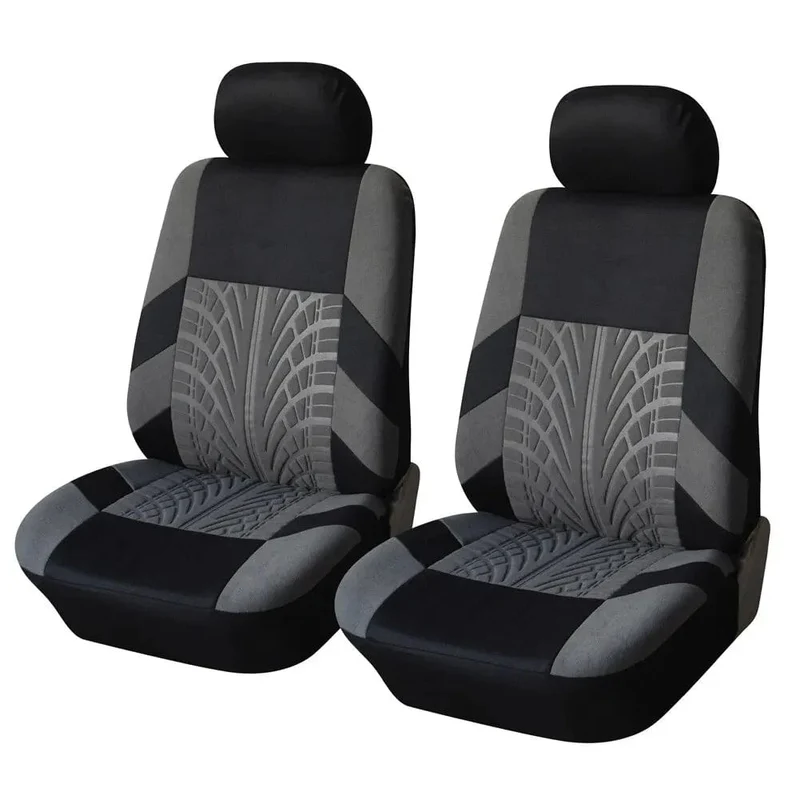 Autositzbezüge, komplettes Set, geteilte vordere und hintere Sitzbank für Autos, universeller Stoff, SUV, Limousine, Van, Auto-Innenbezüge