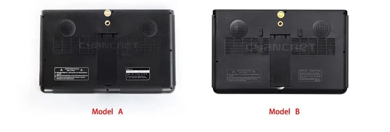LEADSTAR 10 Zoll HD Tragbarer Fernseher DVB-T2 ATSC ISDB-T tdt Digitaler und analoger Mini-Kleinwagenfernseher Unterstützt USB SD MP4 H.265 AC3