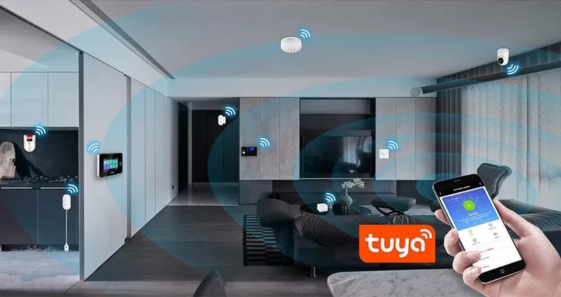 Fuers 5MP WiFi Kamera Tuya Smart Home Indoor Drahtlose IP Überwachungskamera AI Erkennen Automatisches Tracking Sicherheit Babyphone