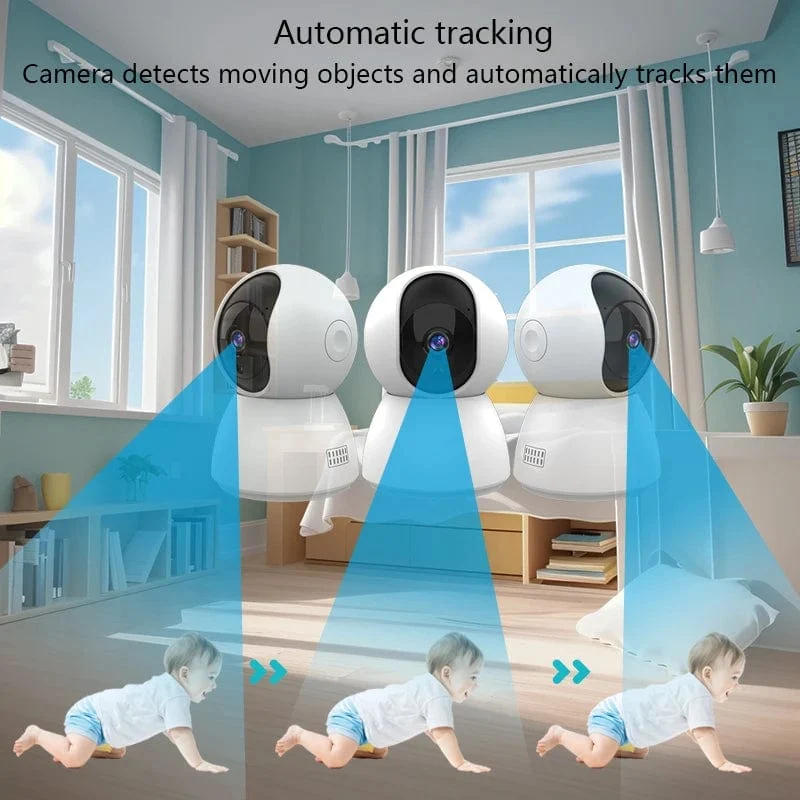 HD 4MP Tuya Smart Mini WiFi IP Kamera Überwachungskamera Automatisches Tracking Innen Drahtlose Sicherheit Home CCTV Baby Monitor