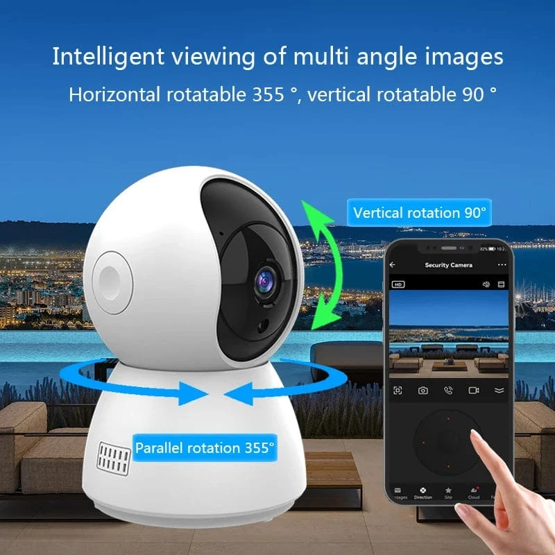 HD 4MP Tuya Smart Mini WiFi IP Kamera Überwachungskamera Automatisches Tracking Innen Drahtlose Sicherheit Home CCTV Baby Monitor