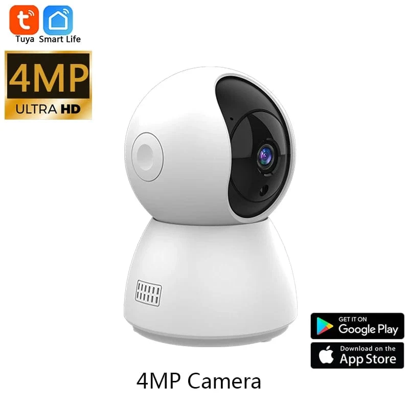 HD 4MP Tuya Smart Mini WiFi IP Kamera Überwachungskamera Automatisches Tracking Innen Drahtlose Sicherheit Home CCTV Baby Monitor