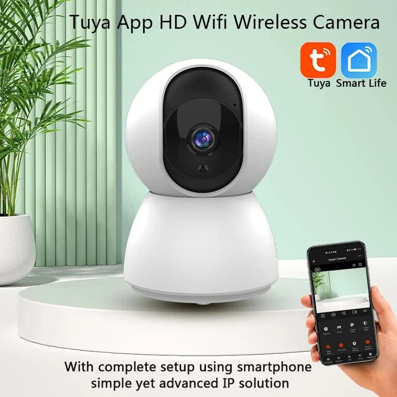 HD 4MP Tuya Smart Mini WiFi IP Kamera Überwachungskamera Automatisches Tracking Innen Drahtlose Sicherheit Home CCTV Baby Monitor