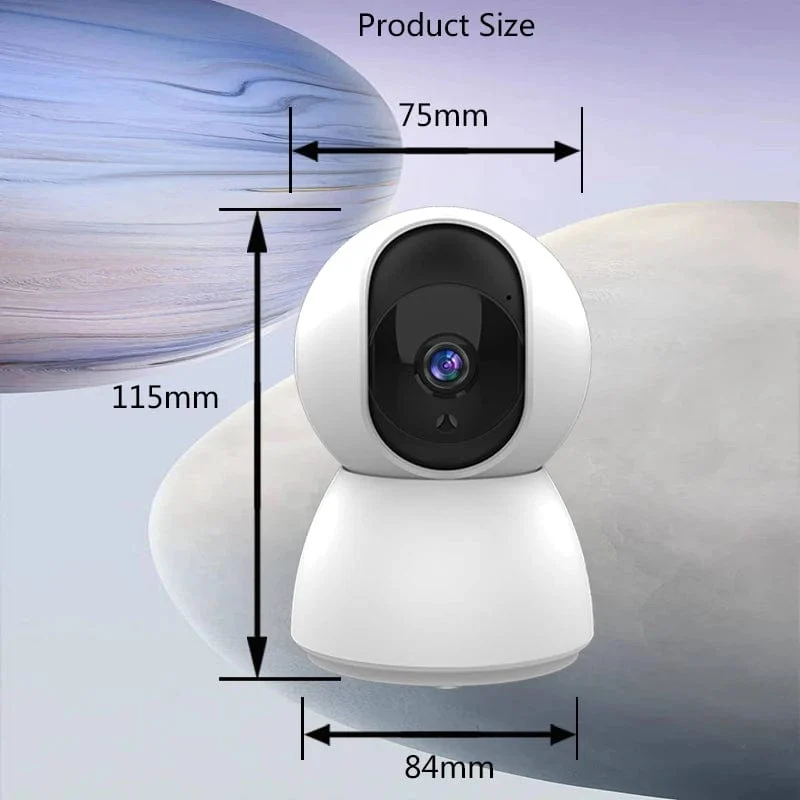 HD 4MP Tuya Smart Mini WiFi IP Kamera Überwachungskamera Automatisches Tracking Innen Drahtlose Sicherheit Home CCTV Baby Monitor