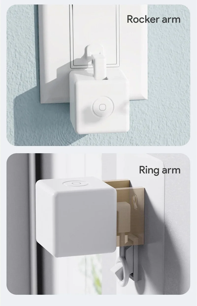 Tuya Zigbee Smart Fingerbot Plus Roboter-Tastendrücker-Schalter-Bot Smart Home Smart Life App Funktioniert mit Alexa Google Assistant