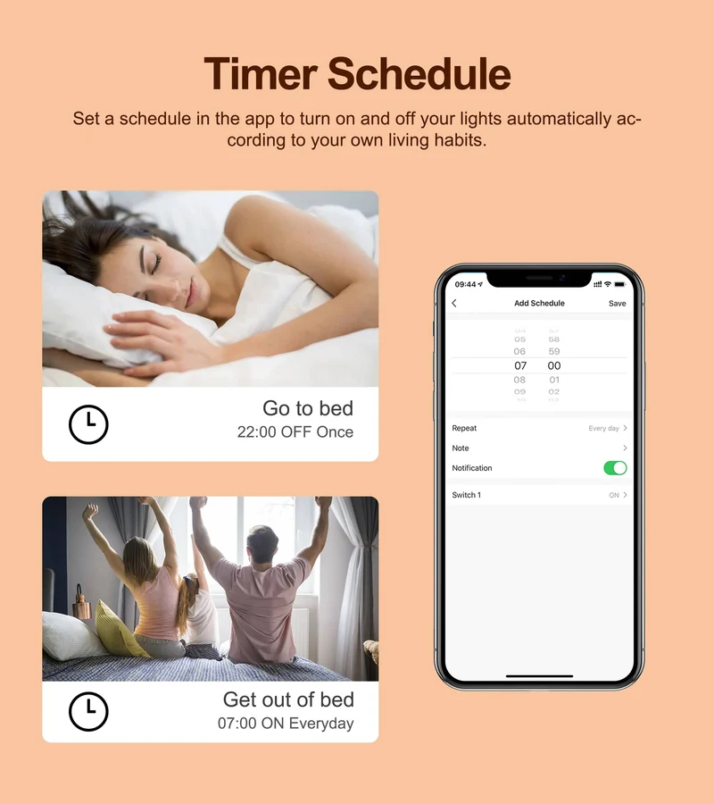GIRIER Tuya ZigBee 3.0 Smart Dimmerschaltermodul 10 A, unterstützt dimmbaren Schalter mit 2-Wege-Steuerung, funktioniert mit Alexa Alice Google Home