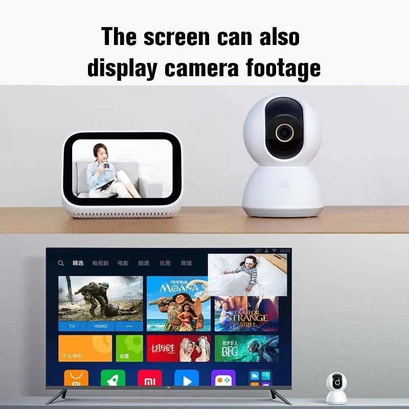 Xiaomi 360° Smart Home Sicherheitskamera Mi PTZ 2K Webcam 1296P 3 Megapixel AI Menschenerkennung Nachtsicht Webcam Funktioniert mit Xiaomi