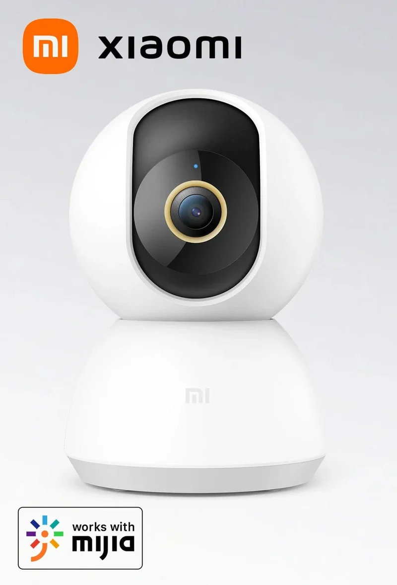 Xiaomi 360° Smart Home Sicherheitskamera Mi PTZ 2K Webcam 1296P 3 Megapixel AI Menschenerkennung Nachtsicht Webcam Funktioniert mit Xiaomi