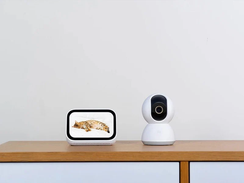 Xiaomi 360° Smart Home Sicherheitskamera Mi PTZ 2K Webcam 1296P 3 Megapixel AI Menschenerkennung Nachtsicht Webcam Funktioniert mit Xiaomi