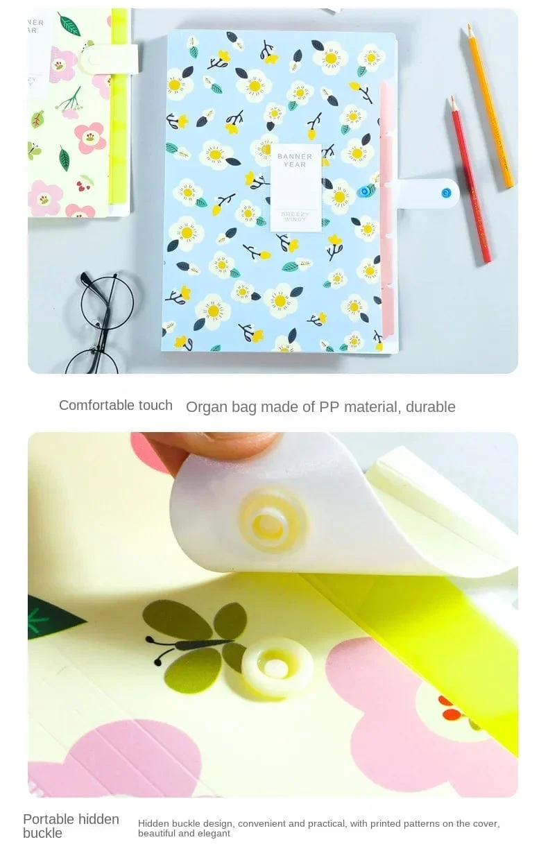A4 Aktentasche Organizer Datenbuch Dokument Große Kapazität Wasserdichte Aktentasche Rechnungsordnerhalter Portfolio Büromaterial