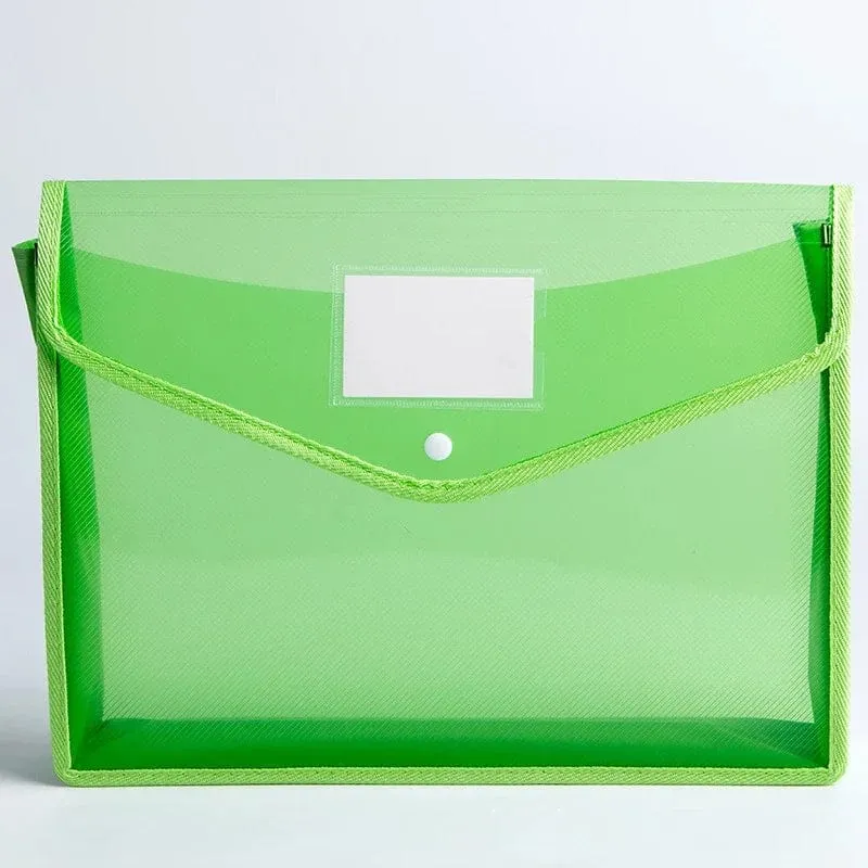 A4-Dateiordner, Schreibwaren-Aufbewahrungsordner, wasserdichte Datei-Organizer-Ordner, PVC-Tasche, Portfolio, Papieraufbewahrung, Büro-Organizer
