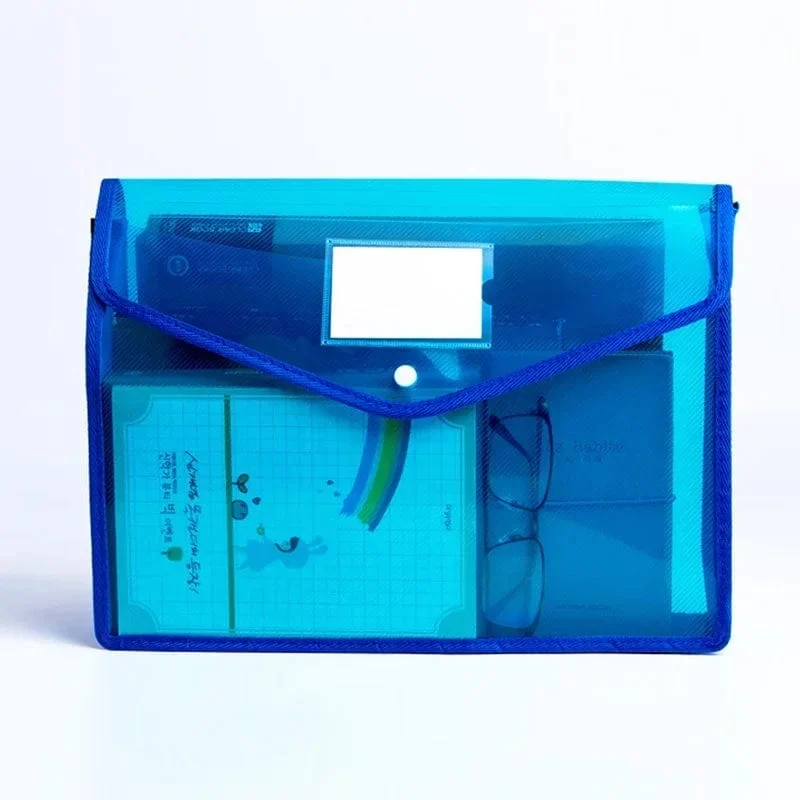 A4-Dateiordner, Schreibwaren-Aufbewahrungsordner, wasserdichte Datei-Organizer-Ordner, PVC-Tasche, Portfolio, Papieraufbewahrung, Büro-Organizer