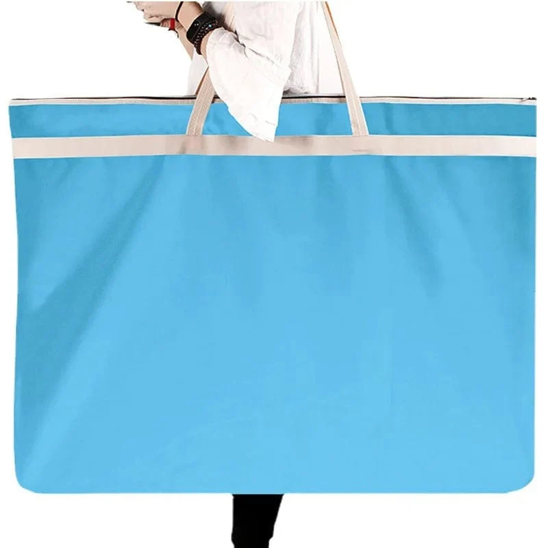 Große Aktentasche, A1, Papier-Organizer, Zeichnungen, Dokumententasche, schwarz, A1, Reißverschlusstasche, A2, Dokumentenaufbewahrung, Kunstportfolio-Tasche