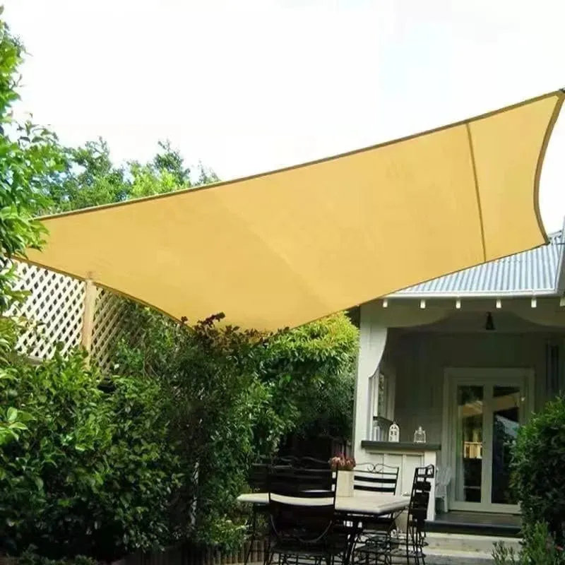 Sonnenschutznetz für den Garten im Freien, Terrassensonnenschutz, Sonnenschutznetz für Camping, UV-Schutz, HDPE-Sonnenschutzgewebe, Sonnenschirm