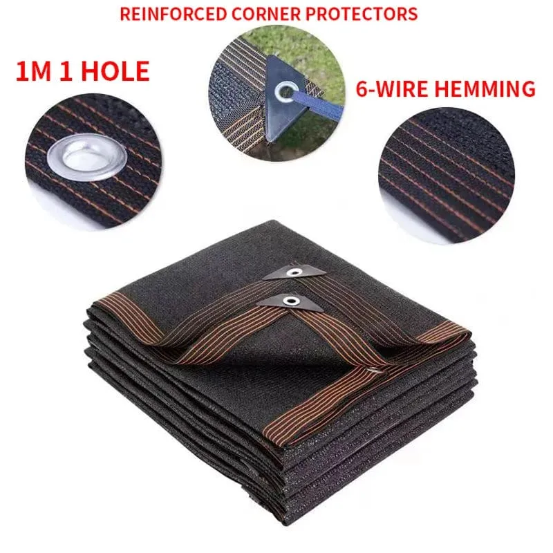 Sonnenschutznetz für den Garten im Freien, Terrassensonnenschutz, Sonnenschutznetz für Camping, UV-Schutz, HDPE-Sonnenschutzgewebe, Sonnenschirm