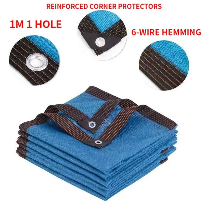 Sonnenschutznetz für den Garten im Freien, Terrassensonnenschutz, Sonnenschutznetz für Camping, UV-Schutz, HDPE-Sonnenschutzgewebe, Sonnenschirm