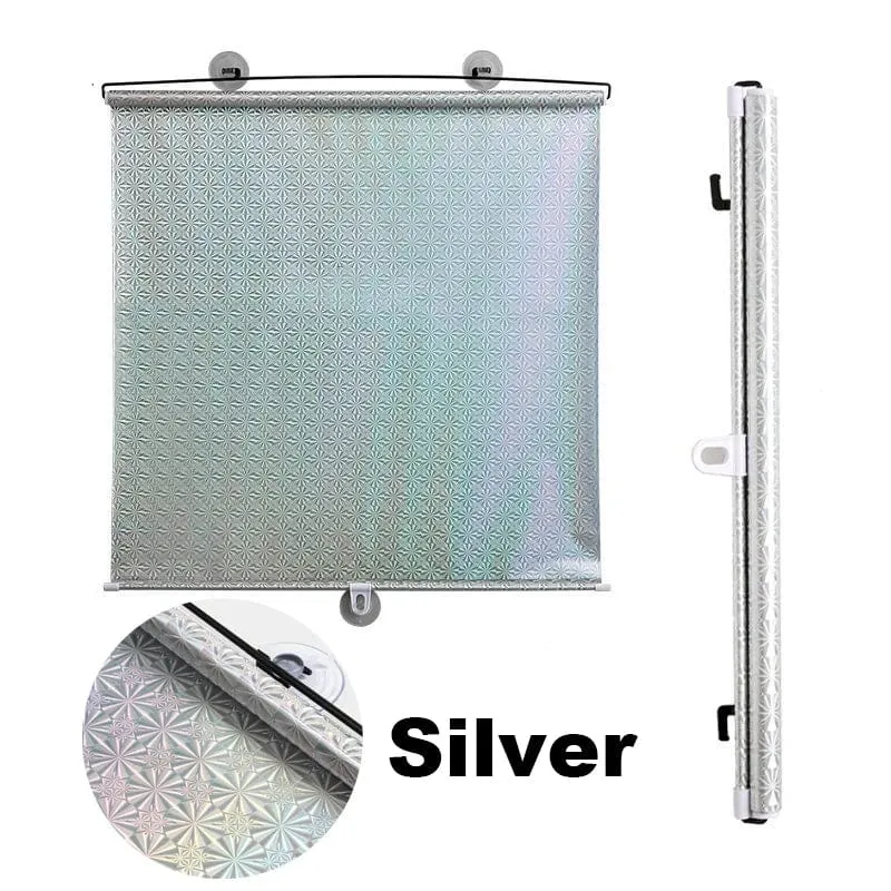 Universal-Rollos mit Saugnapf, Sonnenschutz, Verdunkelungsvorhang, Auto, Schlafzimmer, Küche, Büro, Fenster, Sonnenschutzvorhänge, nagelfrei