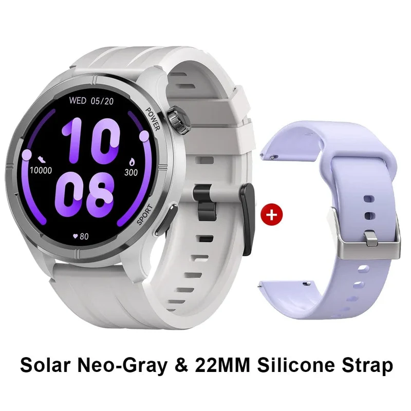 HAYLOU Solar Neo Smart Watch 1.53-Zoll-HD-Display Bluetooth-Anruf 24-Stunden-Gesundheitsüberwachung Smartwatches Herren Damen Smart Sport Watch