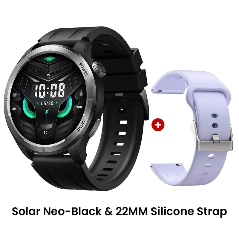 HAYLOU Solar Neo Smart Watch 1.53-Zoll-HD-Display Bluetooth-Anruf 24-Stunden-Gesundheitsüberwachung Smartwatches Herren Damen Smart Sport Watch